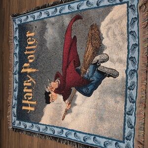 Harry Potter Quidditch Tapestry Blanket